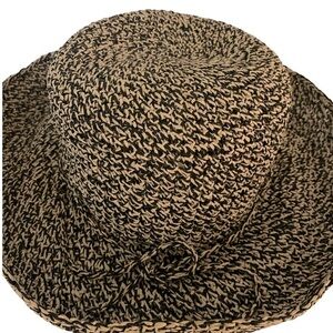 Coldwater Creek Sunhat - OSFM tan ,brown.  Paper